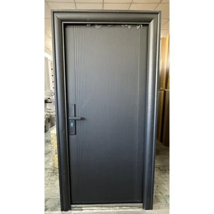 DS-4-2 Մուտքի դուռ մետ+զամոկ. միափեղկ /1,04*2,1/