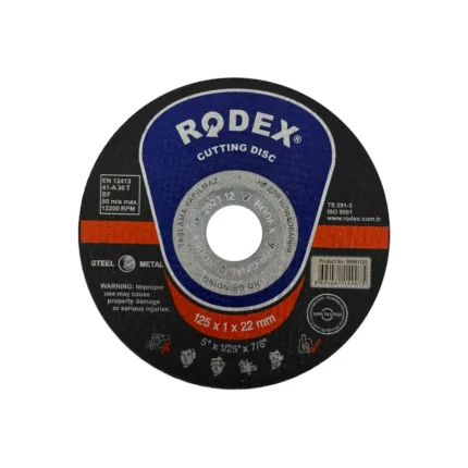 երկաթ կտրող դիսկ 125*1*22մմ SRM1125 Rodex