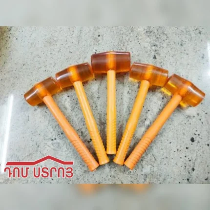 DS-40-6 մուրճ սիլիկոնե դեղին փափուկ 350գ