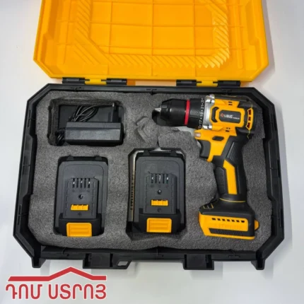 շուրուպավյորտ մարտկոցով/հավաքածու/դեղին DS-21-10