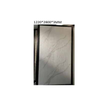 DS-73-2 ճկվող պլ.սալիկ 3 դե սպիտակ սեռի  1220*2800*3