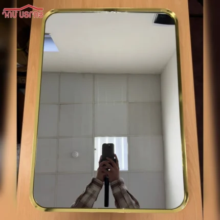 DS-3-5-1 հայելի ոսկեգույն շրջանակով 50*70