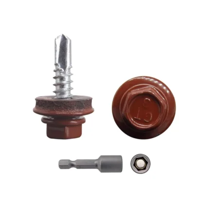 պտուտակ տանիքի երկաթի 5.5*25 շագանակագույն 8017 00381 00979