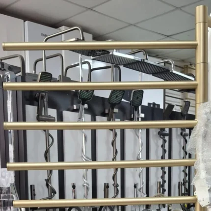 DS-811-2  չորանոց կլոր  շարժական  ոսկեգույն