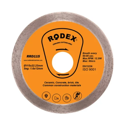 ալմազնի դիսկ 180մմ RRD180 Rodex