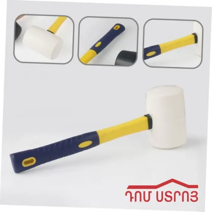 DS-40-1 մուրճ սիլիկոնե սև/սպիտակ 400գ