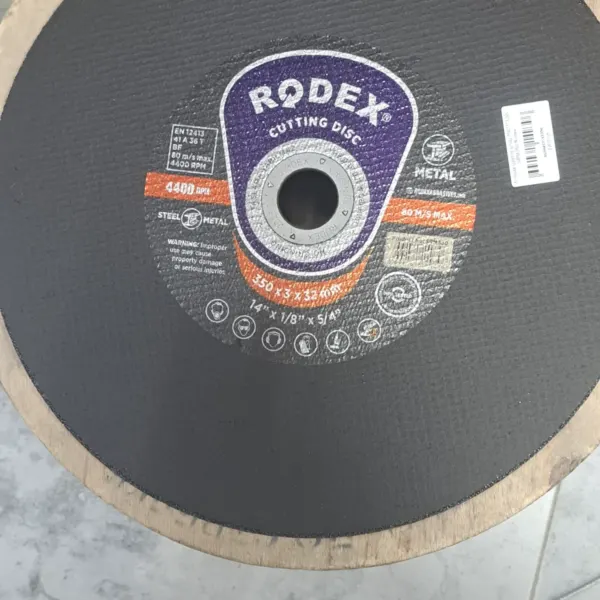 երկաթ կտրող դիսկ 350*3*32մմ SRM350 Rodex
