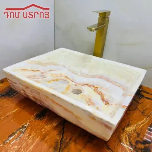 լվացարան քառակուսի մարմարե 1-1
