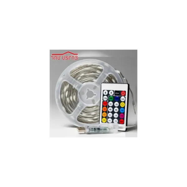 DS-100-6  ԼԵԴ գունավոր  ժապավեն  RGB պուլտով 100մ — Ապրանքի նկար 1