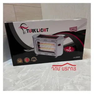 DS-116-2 էլ.տաքացուցիչ սպիտակ 2000Վտ LX 2800S
