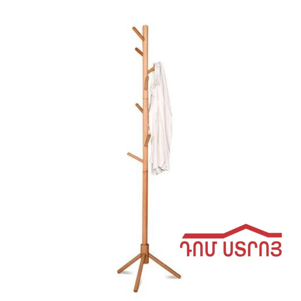 DS-39-1 հագուստի կախիչ փայտե 0403
