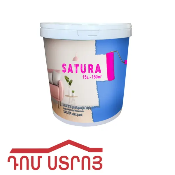 լատեքսային ներկ 5լ Satura — Ապրանքի նկար 1
