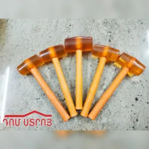 DS-40-6 մուրճ սիլիկոնե դեղին փափուկ 350գ