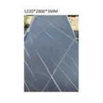 DS-73-1 ճկվող պլ.սալիկ 3 դե սև բեժ գծերով 1220*2800*3