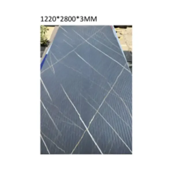 DS-73-1 ճկվող պլ.սալիկ 3 դե սև բեժ գծերով 1220*2800*3 — Ապրանքի նկար 1
