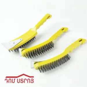 DS-34-6 խոզանակ մետաղյա քերիչով 6*16