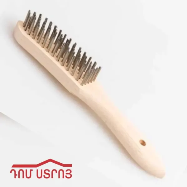 DS-34-1 խոզանակ մետ. փայտե պոչով 4*16 — Ապրանքի նկար 1