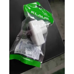 խրոց թեք հողանցումով անջատիչով KE30112 Klaus