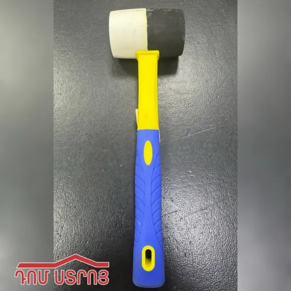 DS-40-5 մուրճ սիլիկոնե սև/սպիտակ 1080գ — Ապրանքի նկար 1