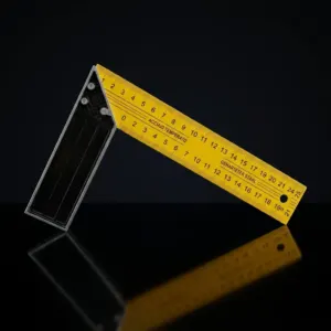Անկյունաչափ դեղին 40սմ GN040