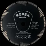 Ալմազնի դիսկ ֆլանեցով 230մմ RRS230F Rodex — 1-րդ նկար