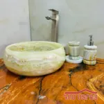 լվացարան Green Marble/բազմերանգ մարմար 1-5