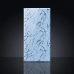 DS-15-1 ճկվող պլ. սալիկ սպիտակ խաղերով 122*290մմ