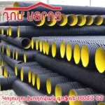 կոյուղու խողովակ գոֆռե 160 6մ