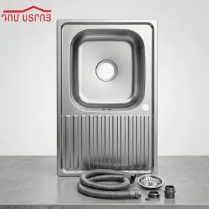 DS-45 MB8050RZ լվացարան +սիֆոնով 800*500*200 աջ չոր.