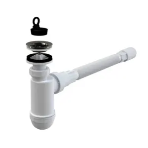 DS-72-6 սիֆոն գլխիկով 90աստ. 1*1/4 քրոմ