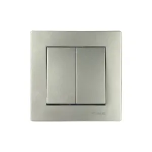 անջատիչ 2տ արծաթագույն KE01303 Klaus
