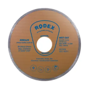 ալմազնի դիսկ 125մմ RRB125 Rodex
