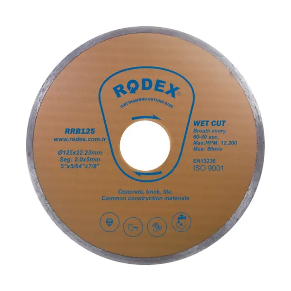 ալմազնի դիսկ 125մմ RRB125 Rodex — Ապրանքի նկար 1