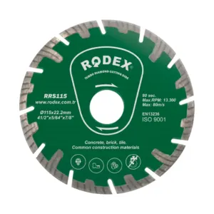 ալմազնի դիսկ 180մմ RRS180 Rodex
