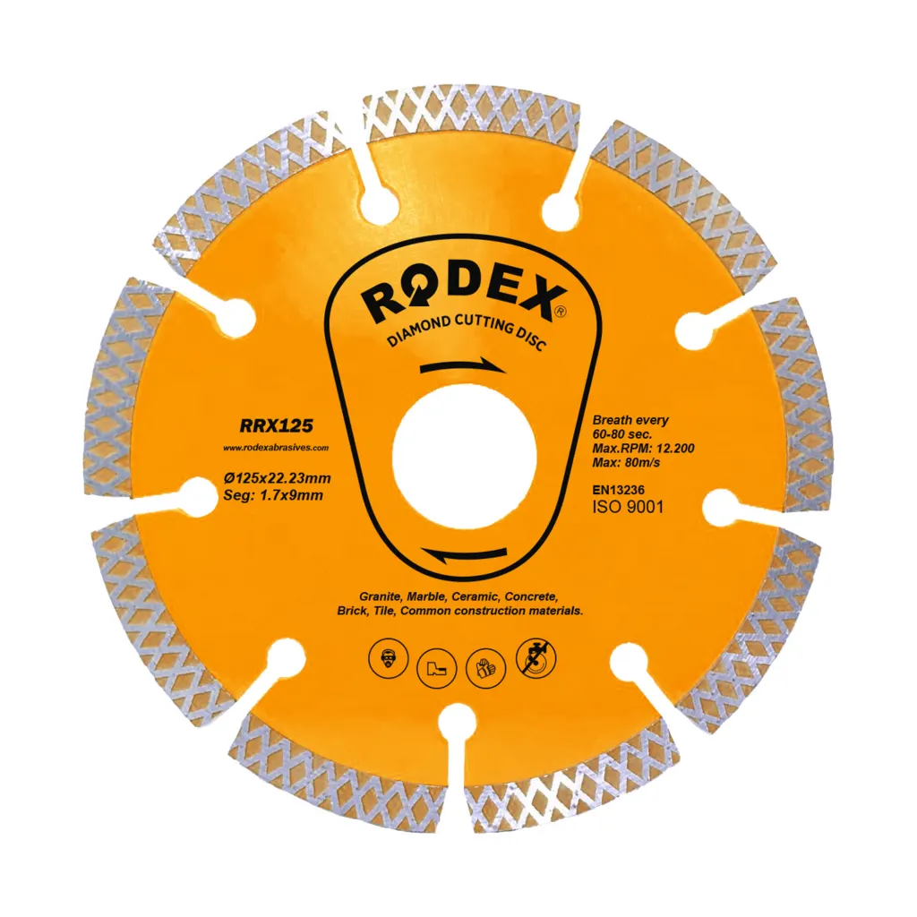 ալմազնի դիսկ 125մմ RRX125 Rodex