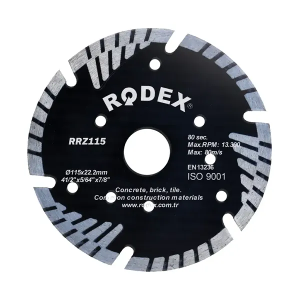 ալմազնի դիսկ ֆլանեցով 180մմ RRZ180 Rodex — Ապրանքի նկար 1