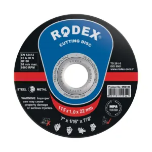 երկաթ կտրող դիսկ 230*1.6*22մմ SRM16230 Rodex