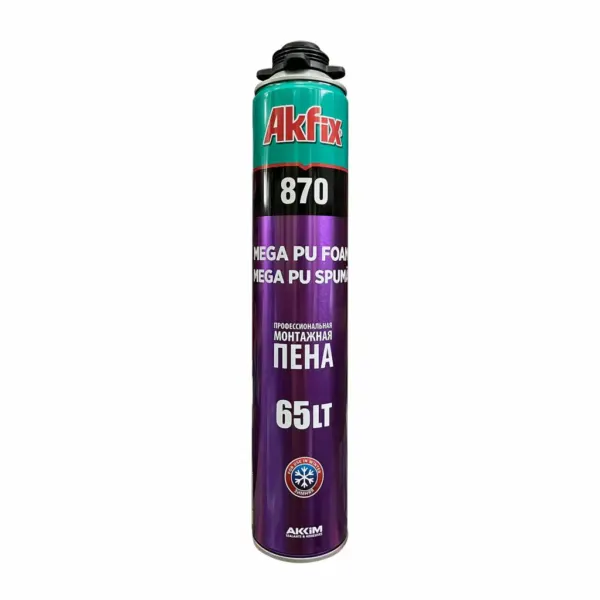 փրփուր պրոֆեսիոնալ ձմեռային 870մլ FA007W Akfix — Ապրանքի նկար 1