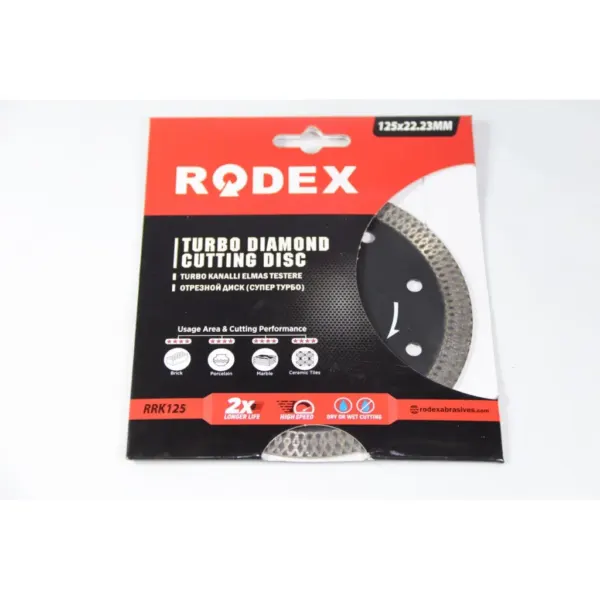 սղոց դիսկ 180մմ 40ատամ RTS40180 Rodex — Ապրանքի նկար 1