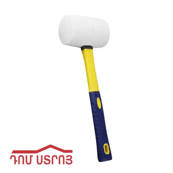 DS-40-3 մուրճ սիլիկոնե սև/սպիտակ 590գ — Ապրանքի նկար 1