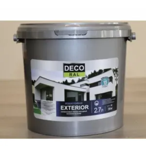 ներկ սիլիկոնե 2.7լ բազա C 1*4 3.78կգ ճակատային Exterior Dekoral