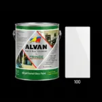 Յուղաներկ կիսափայլուն 0.8լ Ալվան 100-1 սպիտակ