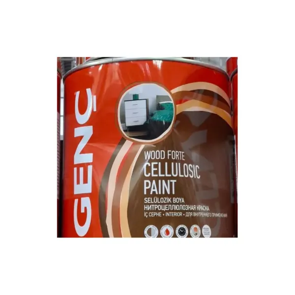 Genc ներկ նիտրո BN100.00  2.5լ սև փայլուն — Ապրանքի նկար 1