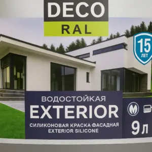 kraska Exterior Silikone 9L Baza C 1*8 Dekoral12.6kg ճակատային