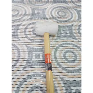 ռեզինե սպիտակ մուրճ 400գ. CKW20