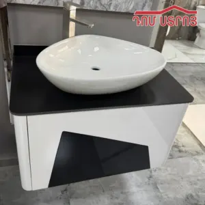 DS-10-6-1 լվացարան սև/սպիտակ 100*480սմ