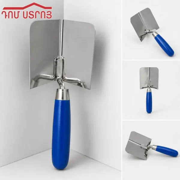 DS-11-72 ներսի անկյուն շպատել կապույտ պոչ 78*60մմ — Ապրանքի նկար 1