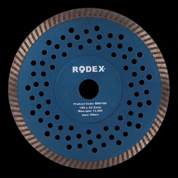 Ալմազնի դիսկ 180մմ RRH180 Rodex — Ապրանքի նկար 1