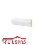 մոլդինգ պատի բարձրորակ 13*24մմ*2մ սպիտակ 001