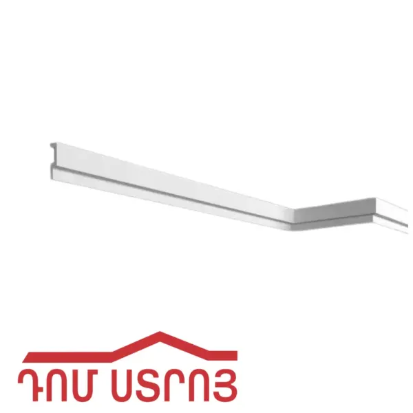 մոլդինգ պատի 18*38մմ*2մ բարձրորակ կլասիկ սպիտակ 001 — Ապրանքի նկար 1